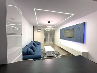 Apartament mobilat lux 55 mpu 2 camere parcare terasa in Evolution - foto 11