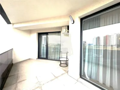 Apartament mobilat lux 55 mpu 2 camere parcare terasa in Evolution - foto 14